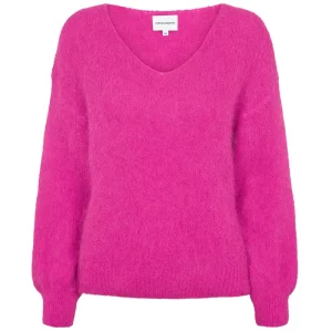 Milana Alpaca Pullover in Neon Pink by Americandreams