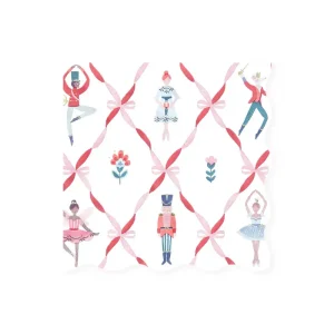 Nucracker Ballet Large Napkins by Meri Meri