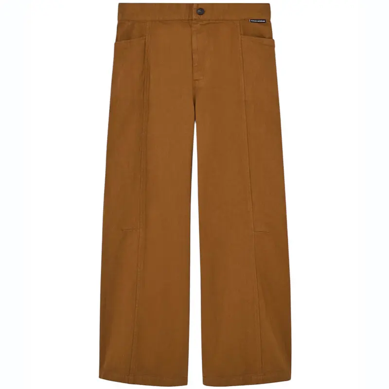 Olaeta Trousers in Dark Ochre by Loreak Mendian