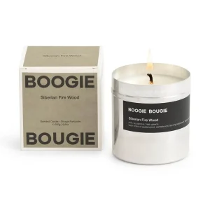 Siberian Fire Wood Fragranced Candle by Boogie Bougie