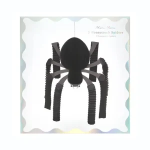 Spiders Honeycomb Decorations by Meri Meri