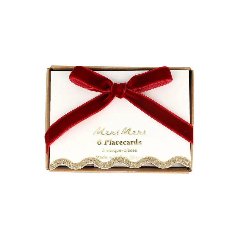 Velvet Bow Place Cards by Meri Meri