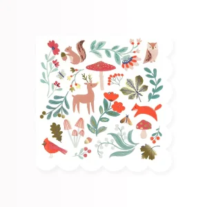 Winter Woodland Large Napkins by Meri Meri
