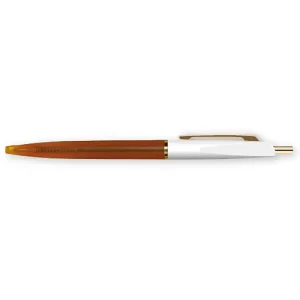 Ballpoint Pen in White / Orange by Anterique
