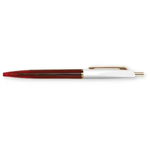 Ballpoint Pen in White / Red by Anterique