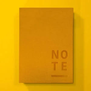 Blank Canvas Notepad in Yellow by 1973