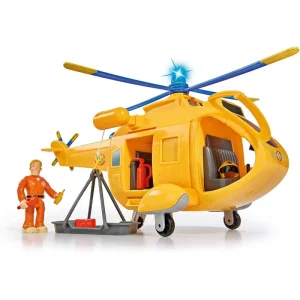 Fireman Sam Helicopter Wallaby II with Pilot Tom