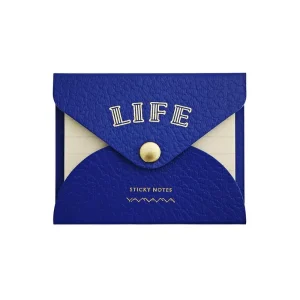 Life x Yamama Sticky Notes With Cover in Blue by Life Japan