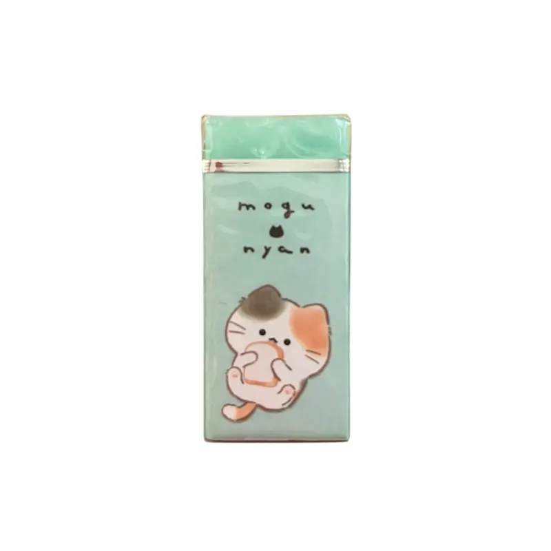 Mogu-Nyan Mitarashi Kitty Eraser by Kamio Japan