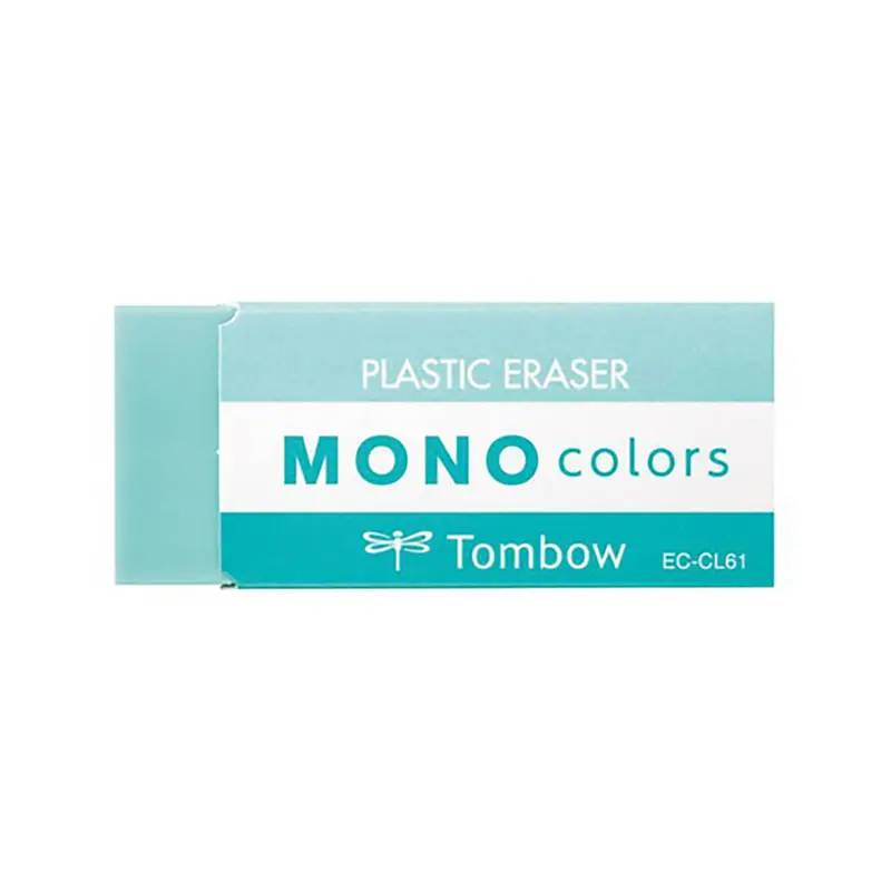 Mono Colors Plastic Eraser in Green by Tombow