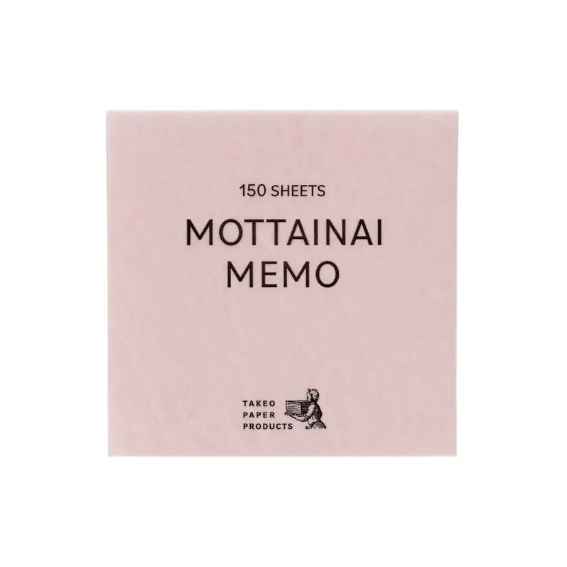 Mottainai Memoblock Number 15 by Takeo Paper Products Japan