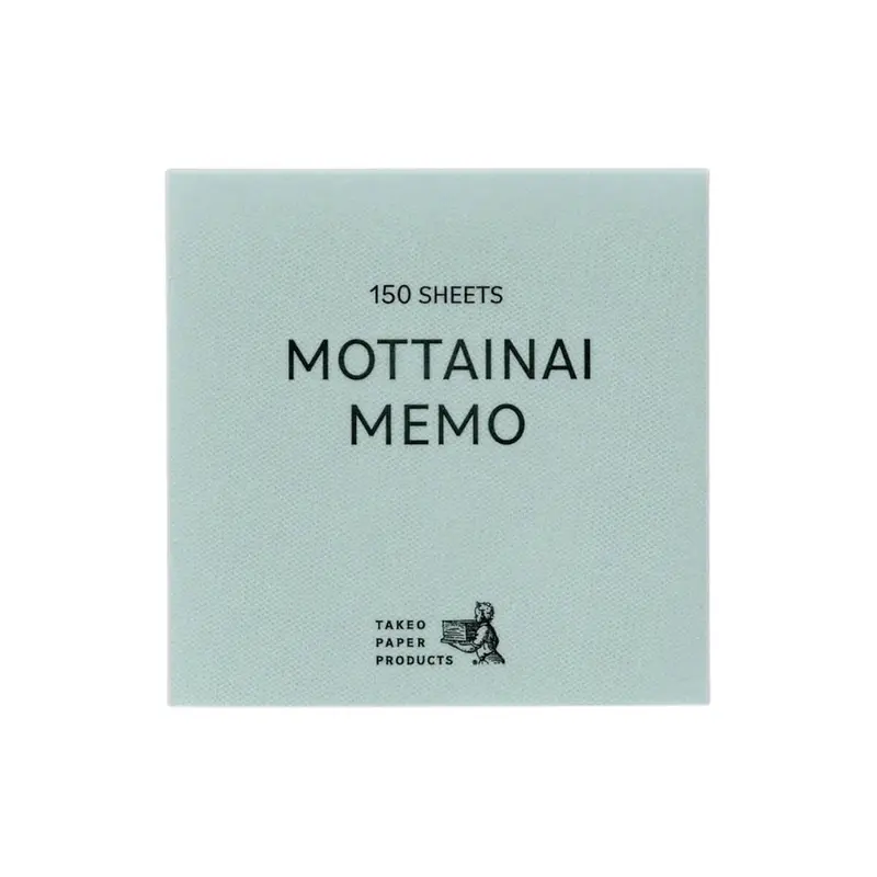 Mottainai Memoblock Number 16 by Takeo Paper Products Japan