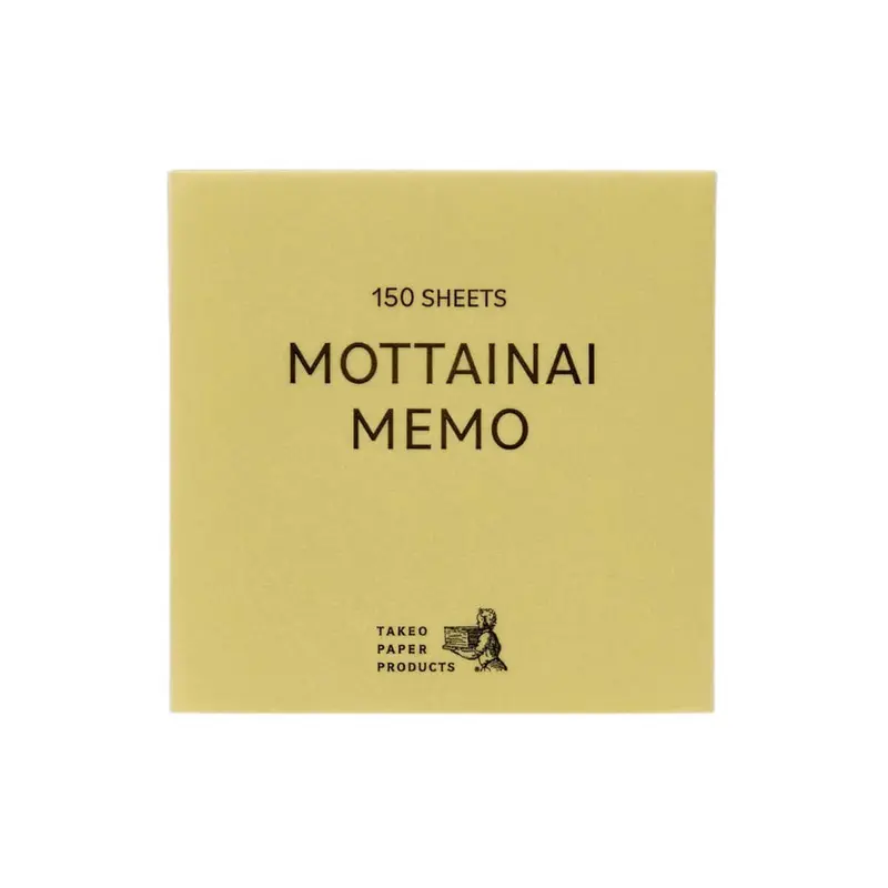 Mottainai Memoblock Number 17 by Takeo Paper Products Japan