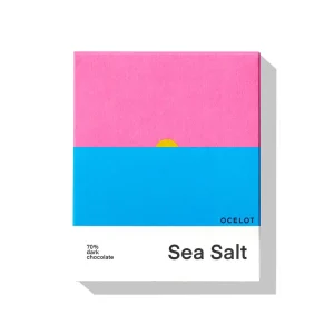 Sea Salt 70% Dark Chocolate Bar by Ocelot