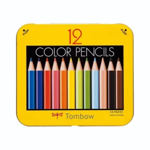 Set of 12 Mini Colouring Pencils by Tombow