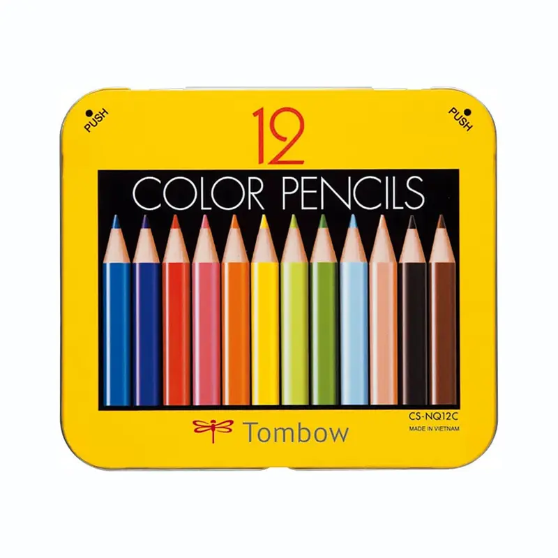 Set of 12 Mini Colouring Pencils by Tombow