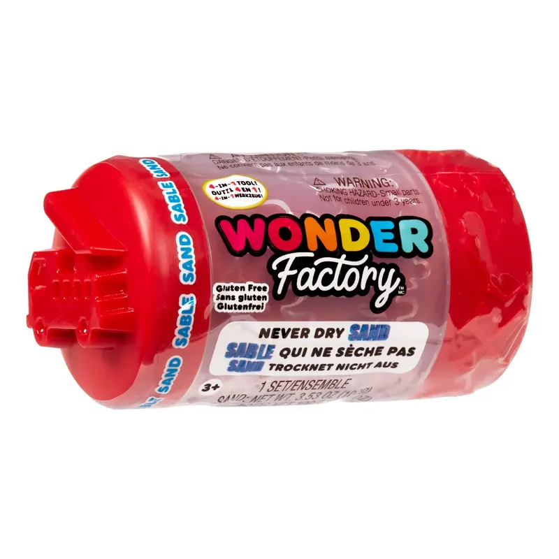 Wonder Factory Never Dry Sand Assorted Colours