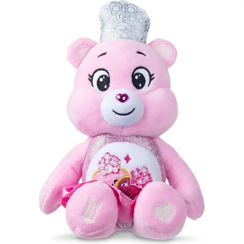 Care Bears x Wicked Love-a-Lot Bear as Glinda 22cm Plush
