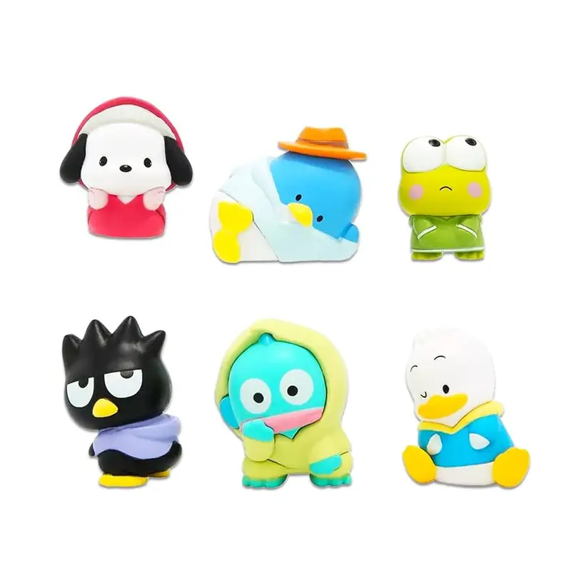 Hello Kitty Hapidanbui Hoodie Figures