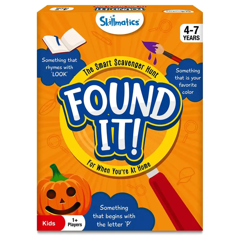 Skillmatics Found It Indoors Game