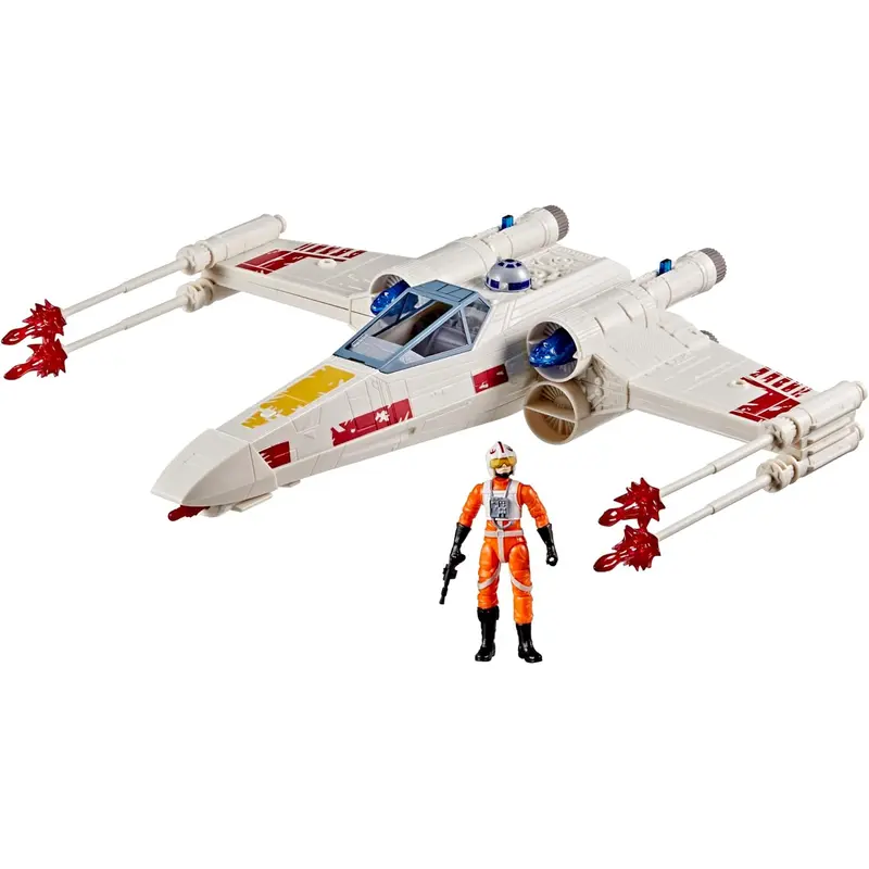 Star Wars Epic World of Action Luke Skywalker's Force Strike X-wing