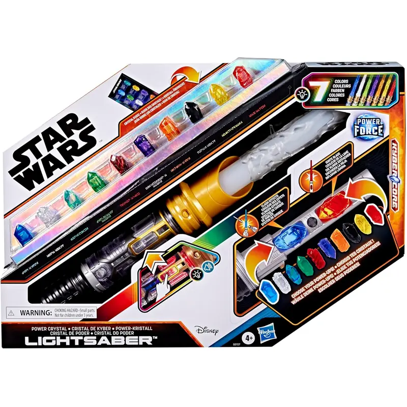 Star Wars Power Crystal Lightsaber