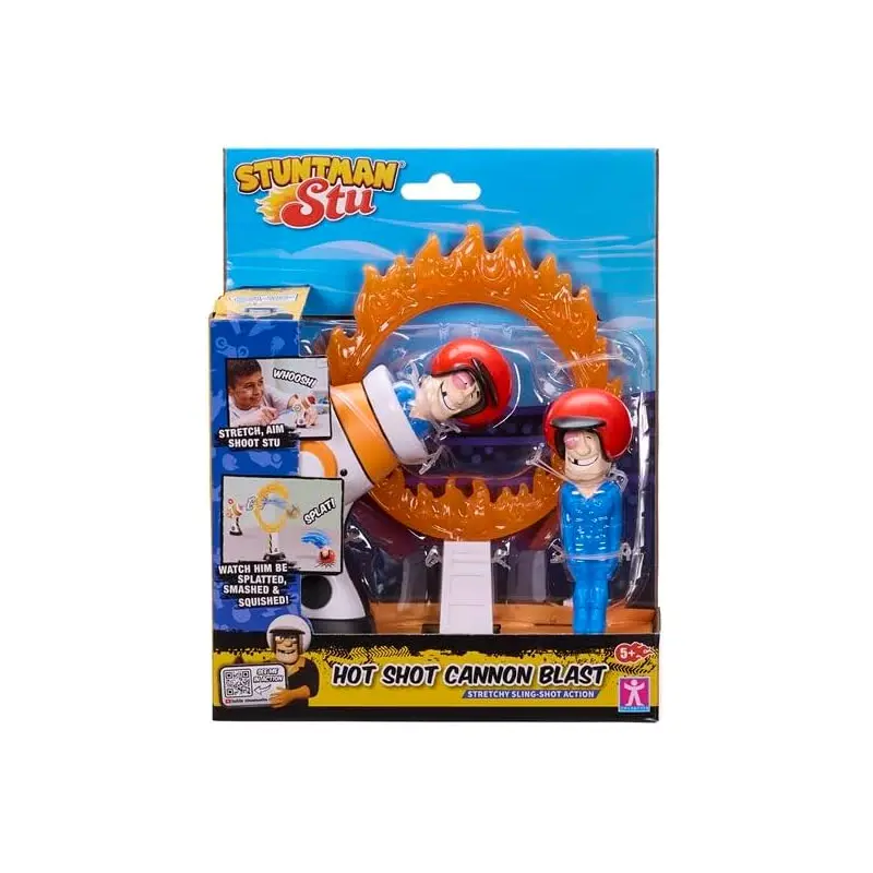 Stuntman Stu Hot Shot Cannon Blast