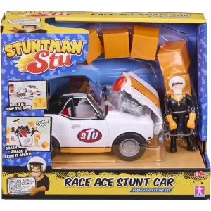 Stuntman Stu Race Ace Stunt Car Set