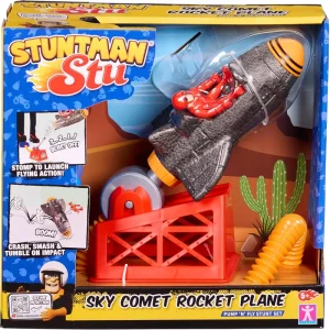 Stuntman Stu Sky Comet Rocket Plane
