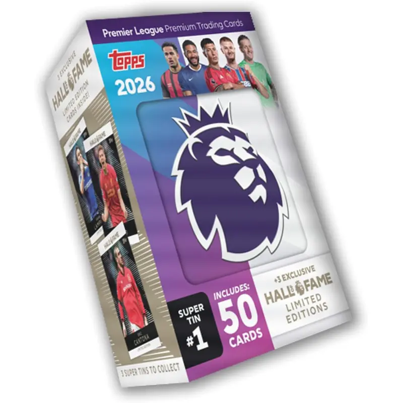 Topps Premier League 25/26 Hall Of Fame Tin