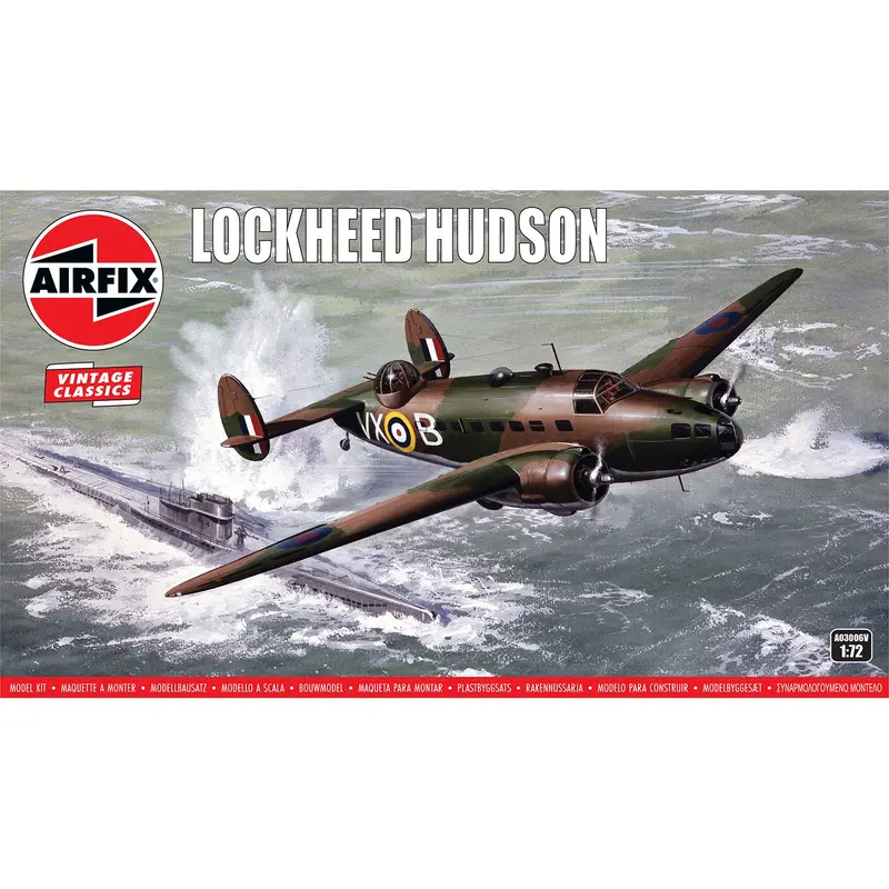 Airfix Lockheed Hudson 1:72 Scale Model Kit