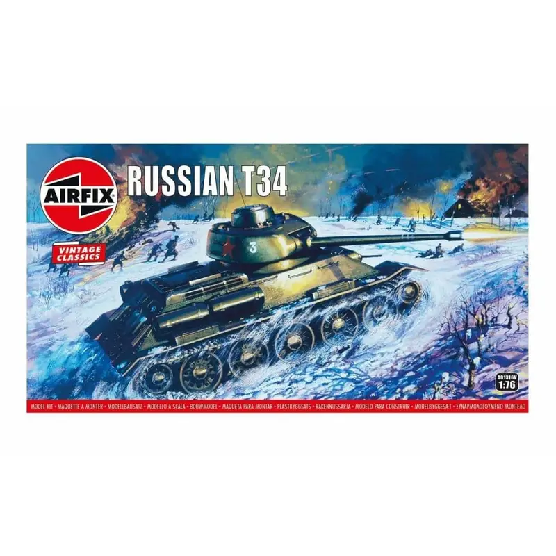 Airfix Russian T34 1:76