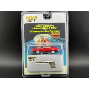 Mini GT Ford Mustang Mach 1 "James Bond - Diamonds Are Forever" 1:64 Scale Die Cast