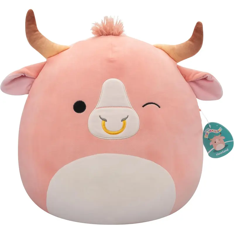 Squishmallows 16" Howland Peach Brahma Bull