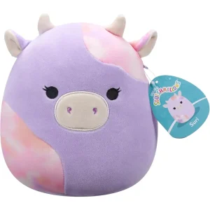 Squishmallows 8" Suri Purple Cow with Tie Dye Spot