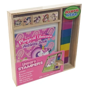 Wooden Stamper Set: Unicorns