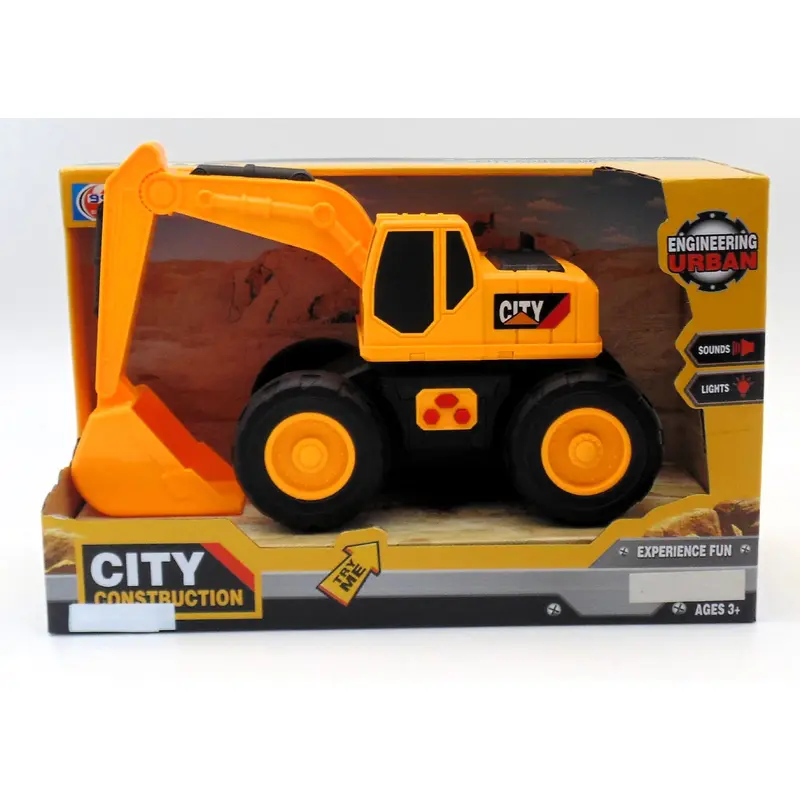 City Construction Excavator with Sound