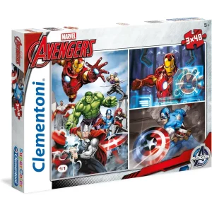 Clementoni The Avengers 3X48 Piece Jigsaw Puzzle