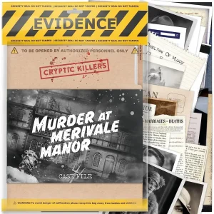 Cryptic Killers - Murder at Merivale Manor Case File
