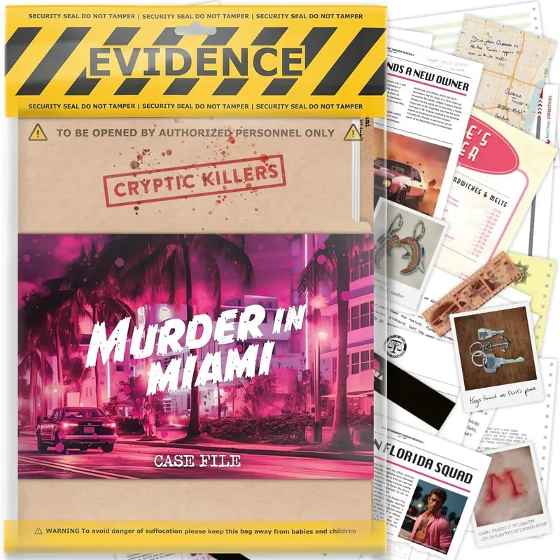 Cryptic Killers - Murder in Miami Case File