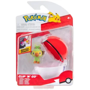 Pokemon Clip n Go Grookey + Poke Ball