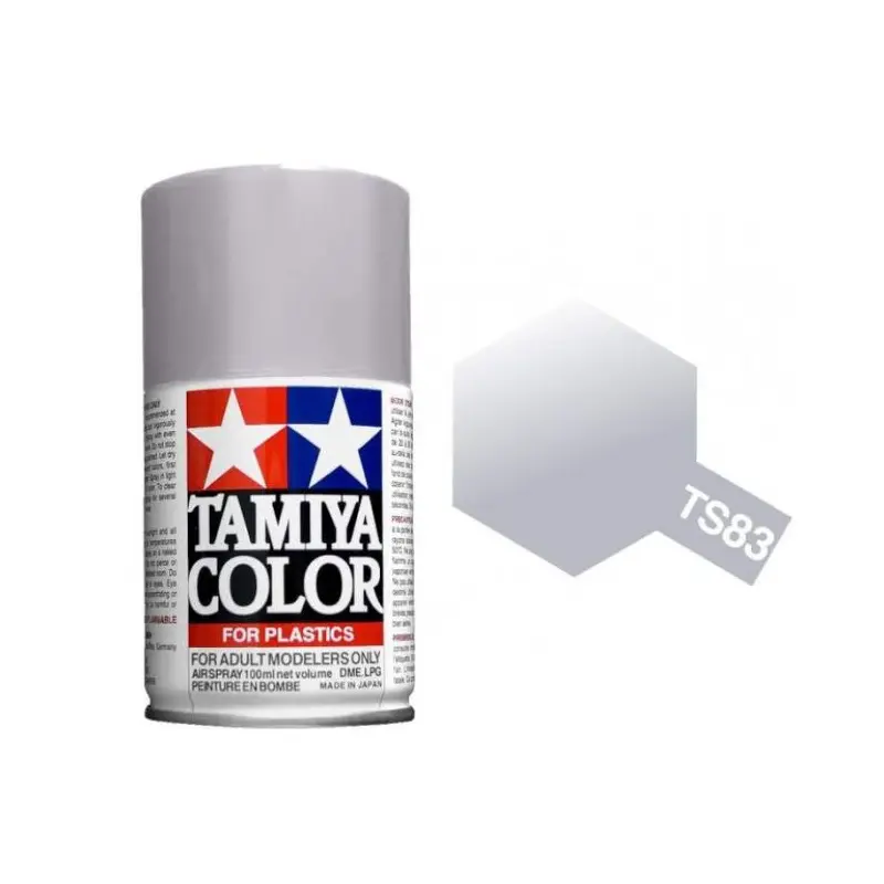 Tamiya TS-83 Metllic Silver Spray Paint