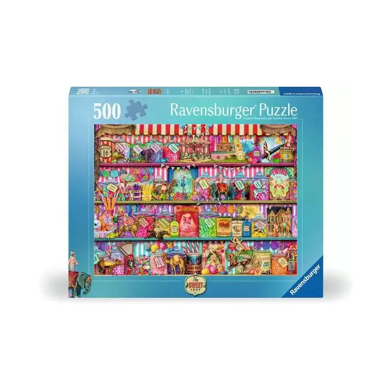 The Sweet Shop 500 Piece Jigsaw Puzzle