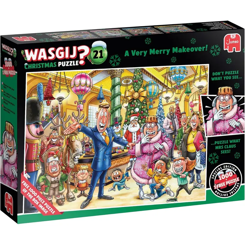 Wasgij Christmas 21 A Very Merry Makeover! Puzzle