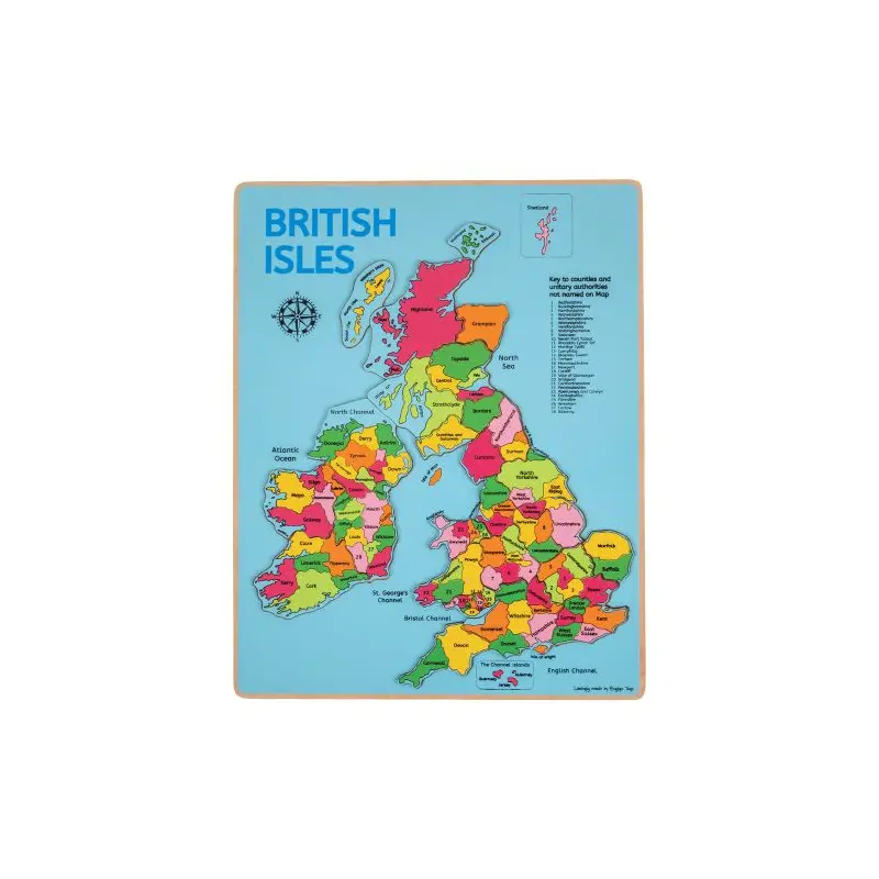 British Isles Inset Puzzle