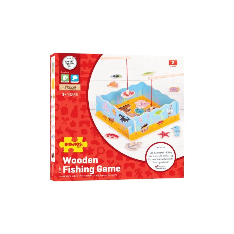 Wooden Fishing Game