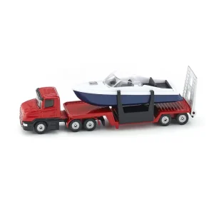 Siku 1:87 Low Loader With Speed Boat