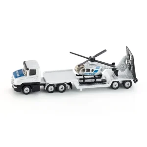 Siku 1:87 Police Low Loader With Helicopter