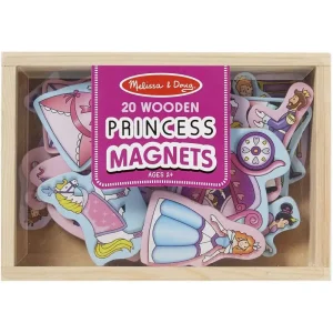 Wooden Princess Magnets