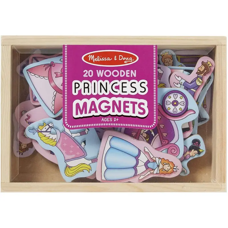 Wooden Princess Magnets